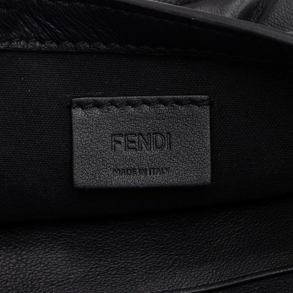 Fendi FF Embossed 1974 Mini Baguette Shoulder Bag - Picture 8 of 15